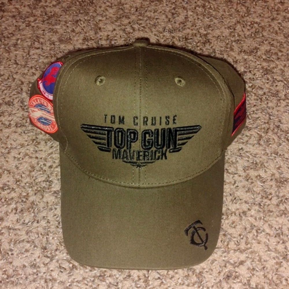 Top Gun Minnesota Twins Embroidered Snapback Olive Green Black Hat